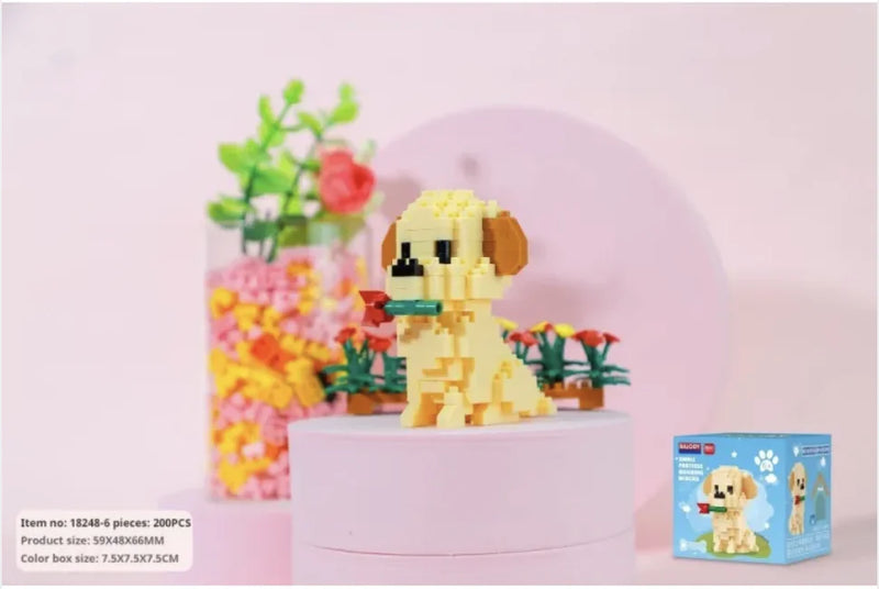 Dog Breed Building Block Toys - In Paw Store