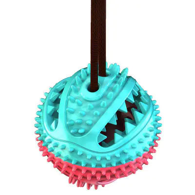 Interactive Dog Food Leakage Toy - Elastic Rubber Ball - In Paw Store