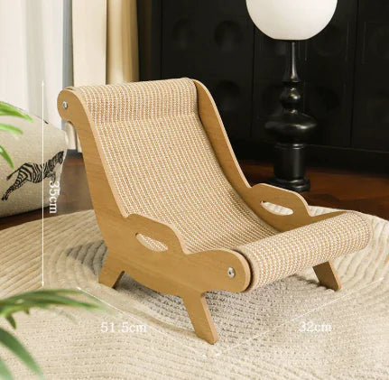 Sisal Cat Scratch Recliner - In Paw Store