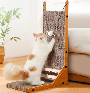 Wood Cat Scratcher - In Paw Store