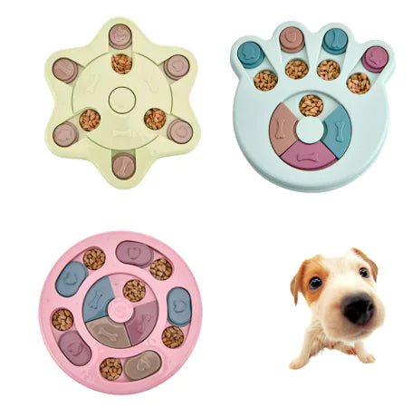 Interactive Dog Feeding Puzzle Toy for Training - In Paw Store