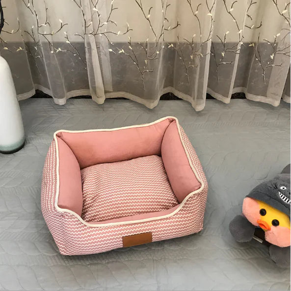 Removable Washable Cat Litter Mat - Breathable Cotton - In Paw Store