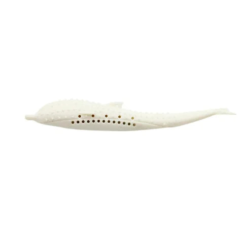 Cat Toothbrush Toy - Silicone Mint Fish Chew Sticks - In Paw Store
