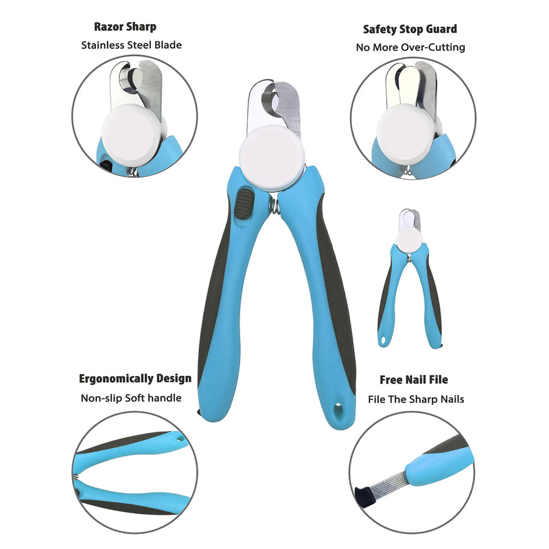 Pet Nail Clippers and Trimmers with Safety Guard - In Paw Store
