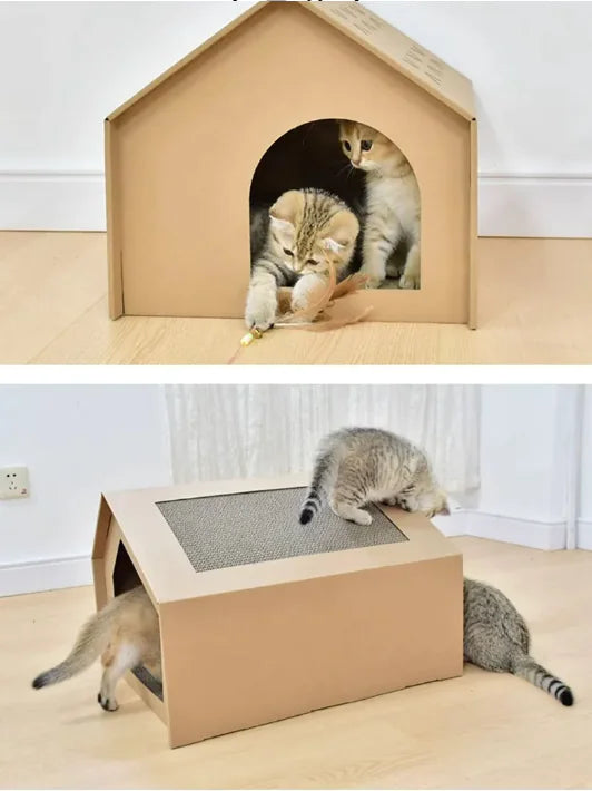 Escape Cat Scratcher House