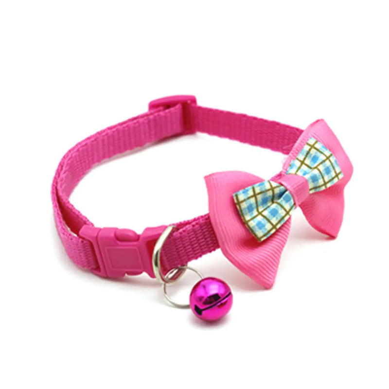 Plaid Bow Collars - In Paw Store