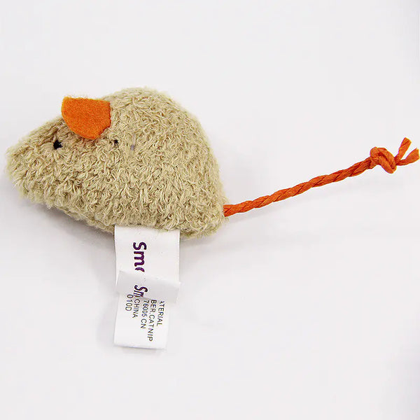 Plush Realistic Mouse Cat Toy Set of 3 Interactive - In Paw Store