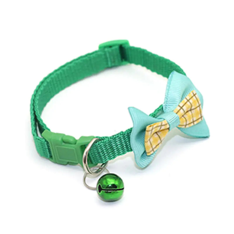 Plaid Bow Collars - In Paw Store