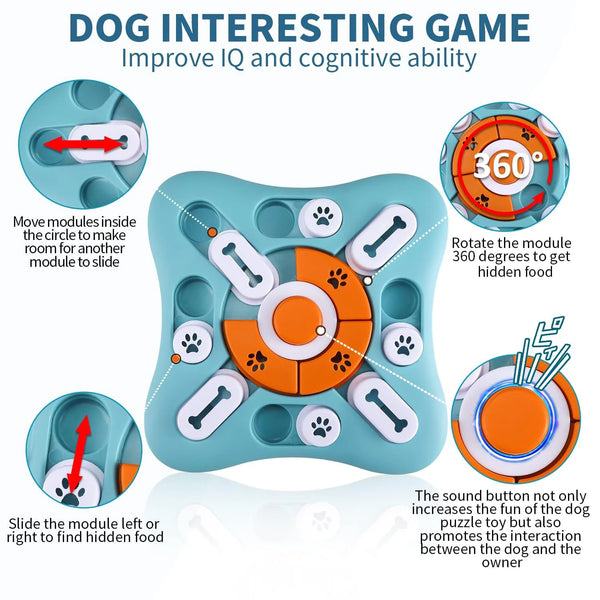 Interactive Educational Dog Toy - In Paw Store
