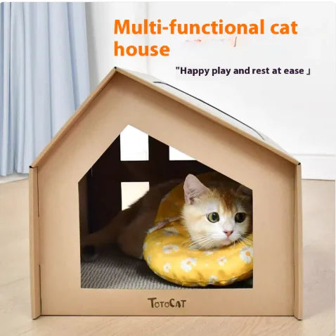 Escape Cat Scratcher House