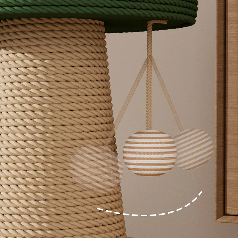 Mushroom Sisal Cat Scratching Post – Wear-Resistant Cat Scratch Board