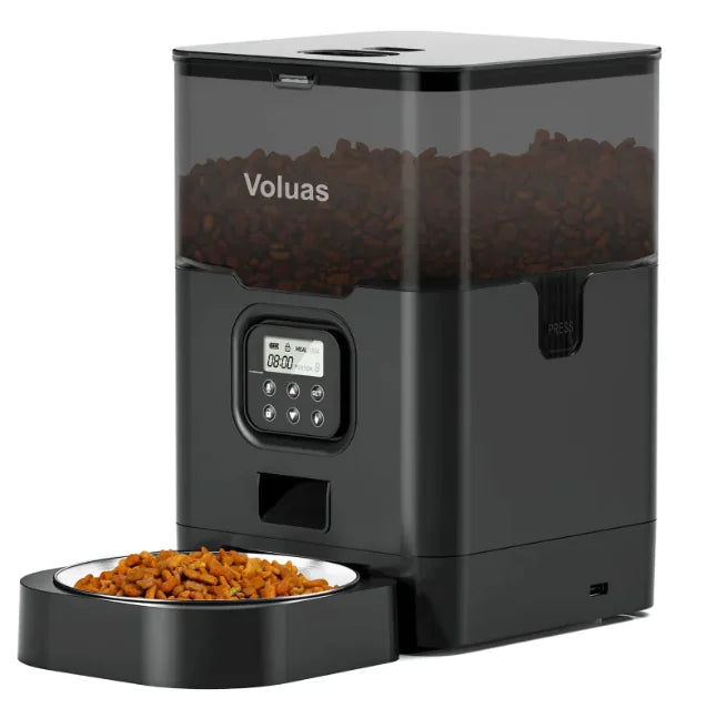 Intelligent Automatic Double Meal Pet Feeder (4L & 6L, Various Colors & Styles) - In Paw Store