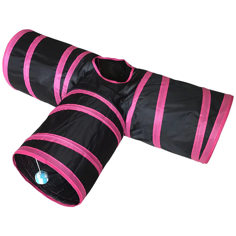 Pet Supplies Cat Crinkle Tunnel Foldable Cat Toy - In Paw Store