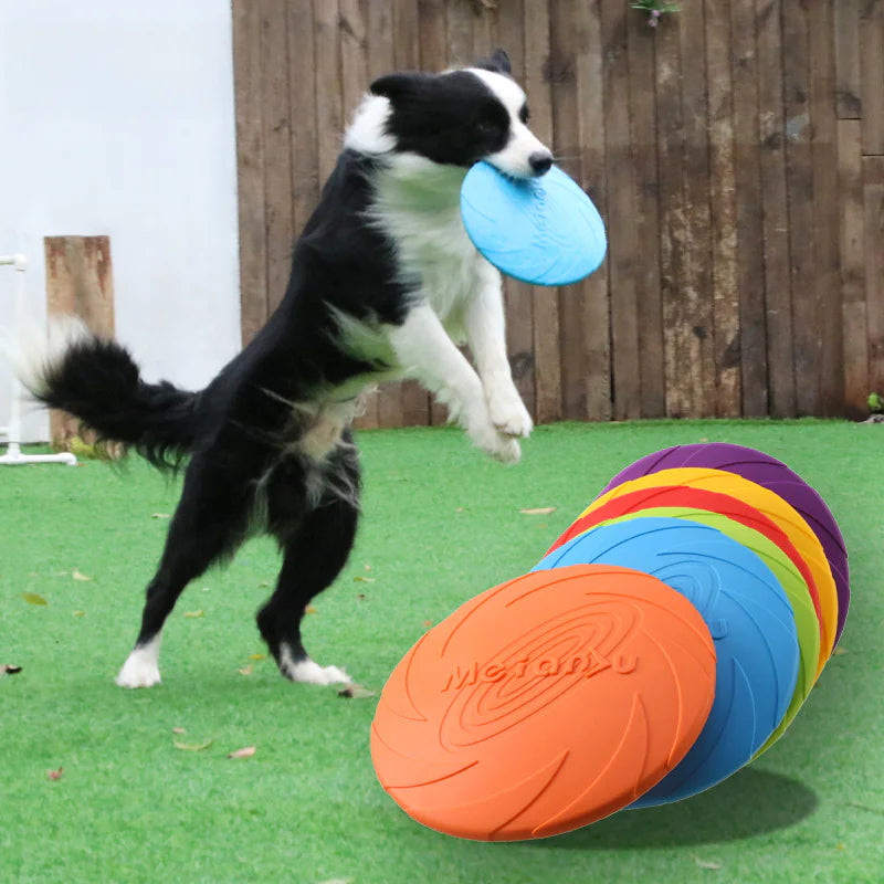 Meianju Dog Frisbee - Interactive Pet Toy for Training - In Paw Store