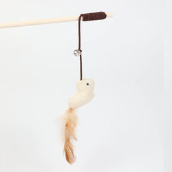 Interactive Sisal Cat Teaser Wand - In Paw Store
