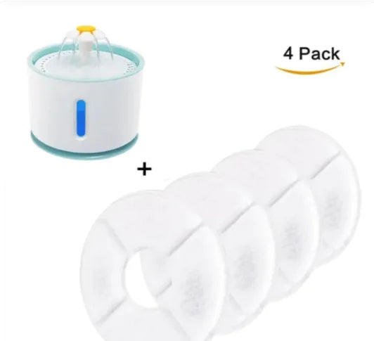 Water Fountain with LED Light - In Paw Store