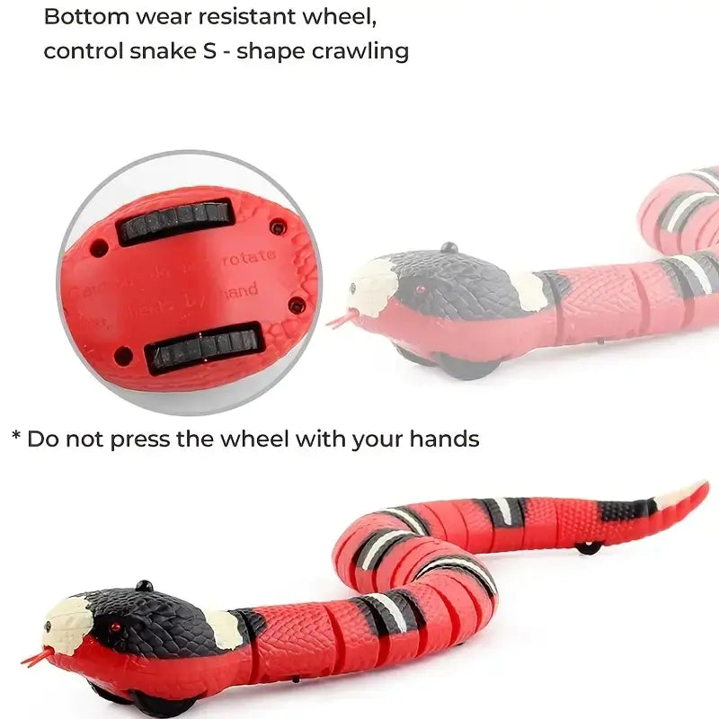USB Charging Interactive Snake Toy for Cats - Endless Fun - In Paw Store