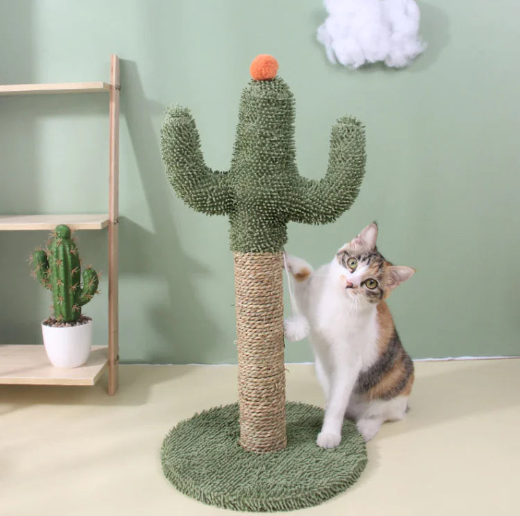 Sisal Cactus Cat Climbing Toy - In Paw Store