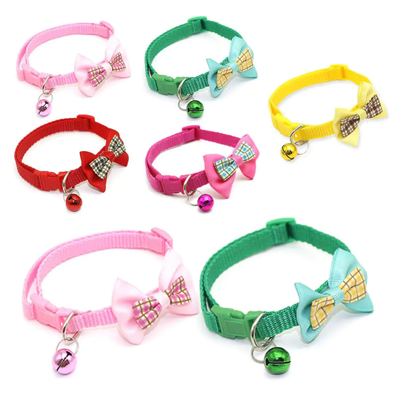 Plaid Bow Collars - In Paw Store