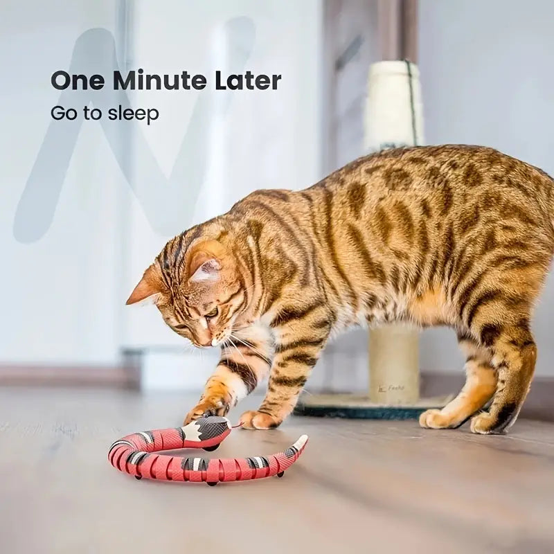 USB Charging Interactive Snake Toy for Cats - Endless Fun - In Paw Store