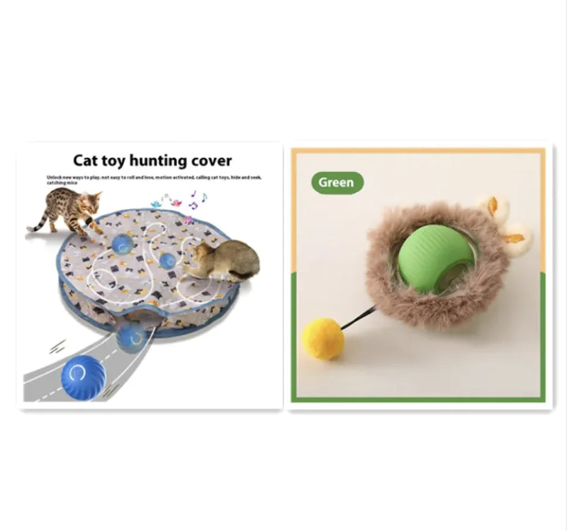 Self-Rolling Cat Toy - In Paw Store