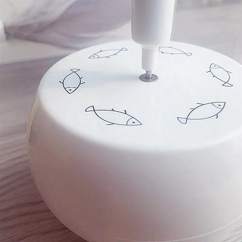 Electric Cat Toy with Feather Rotating Teaser