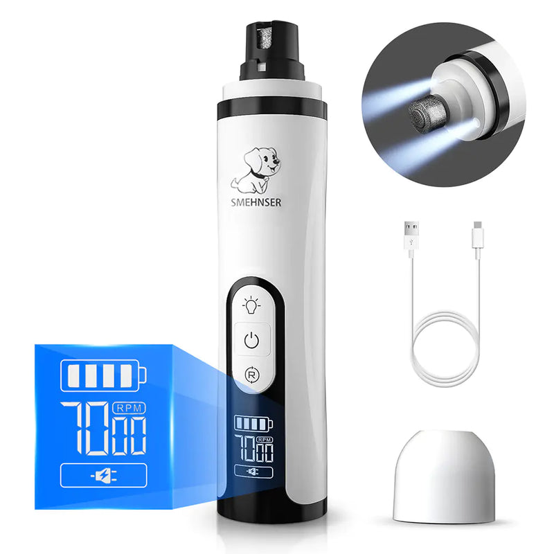 Automatic LED Nail Grinder for Cats and Dogs - In Paw Store