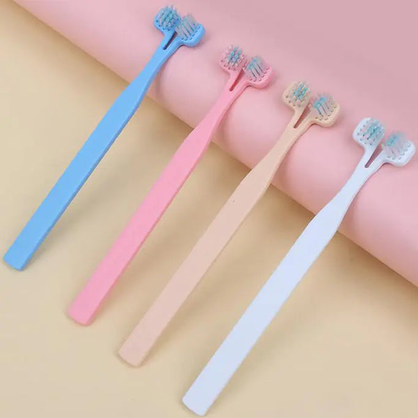 Double-Head Dog and Cat Toothbrush - Four Colors - In Paw Store