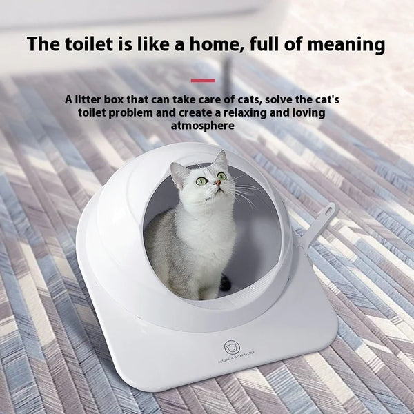 Litter Box Large Fully Enclosed - In Paw Store