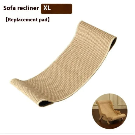 Sisal Cat Scratch Recliner - In Paw Store
