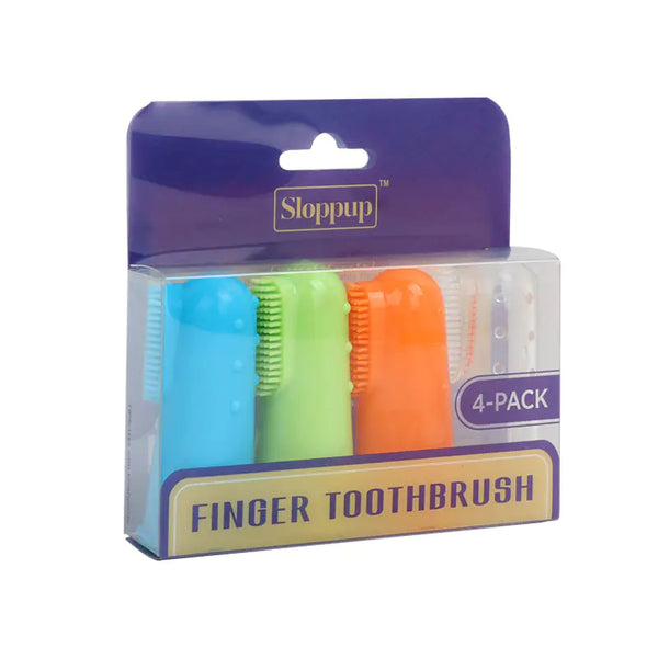 4pcs Pet Finger Toothbrush for Dog and Cat Oral Care - In Paw Store