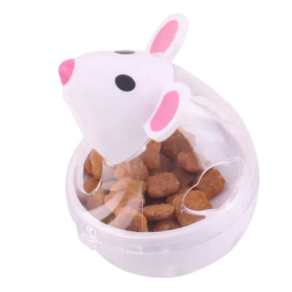 Interactive Cat Food Tumbler Toy and Feeder Ball - In Paw Store