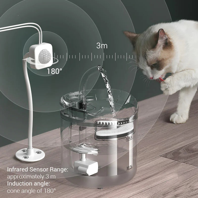 Pet Water Dispenser Automatic Circulation Smart Cat - In Paw Store