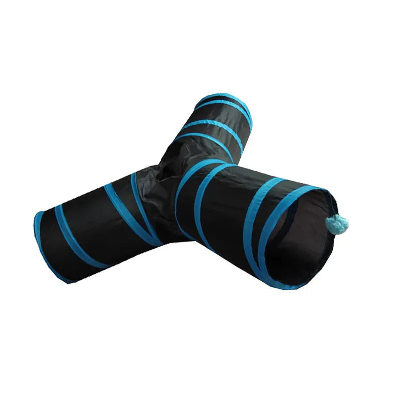 Y-shaped Foldable Cat Tunnel - In Paw Store