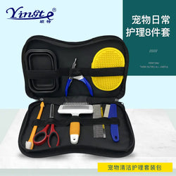 Pet Grooming Travel Set with Brushes and Nail Clipper - In Paw Store