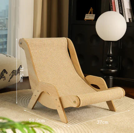 Sisal Cat Scratch Recliner - In Paw Store