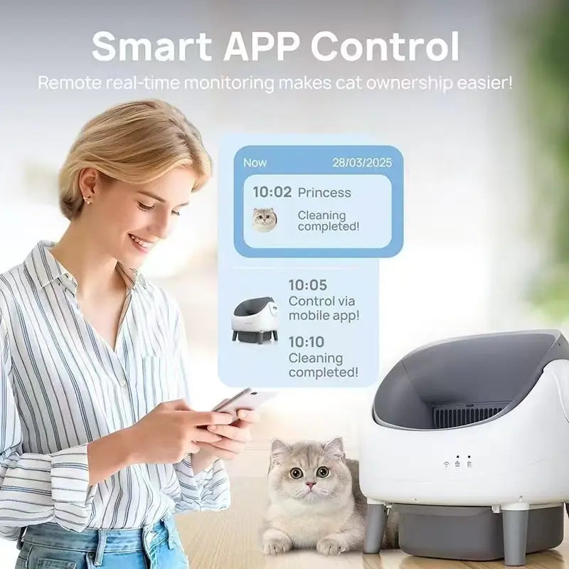 Smart Automatic Cat Litter Box - In Paw Store