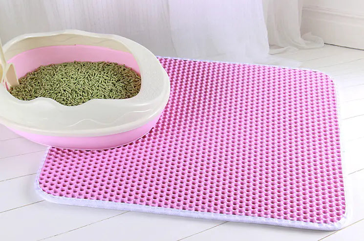 EVA Double Layer Waterproof Cat Litter Mat and Scratcher - In Paw Store