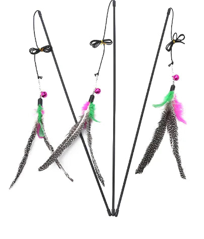 Quality Cat Toy with Cute Feather Bird Design - In Paw Store
