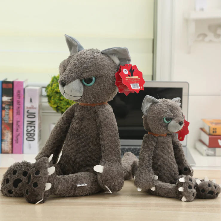 Cute Plush Cat Doll - Adorable Cat Figure