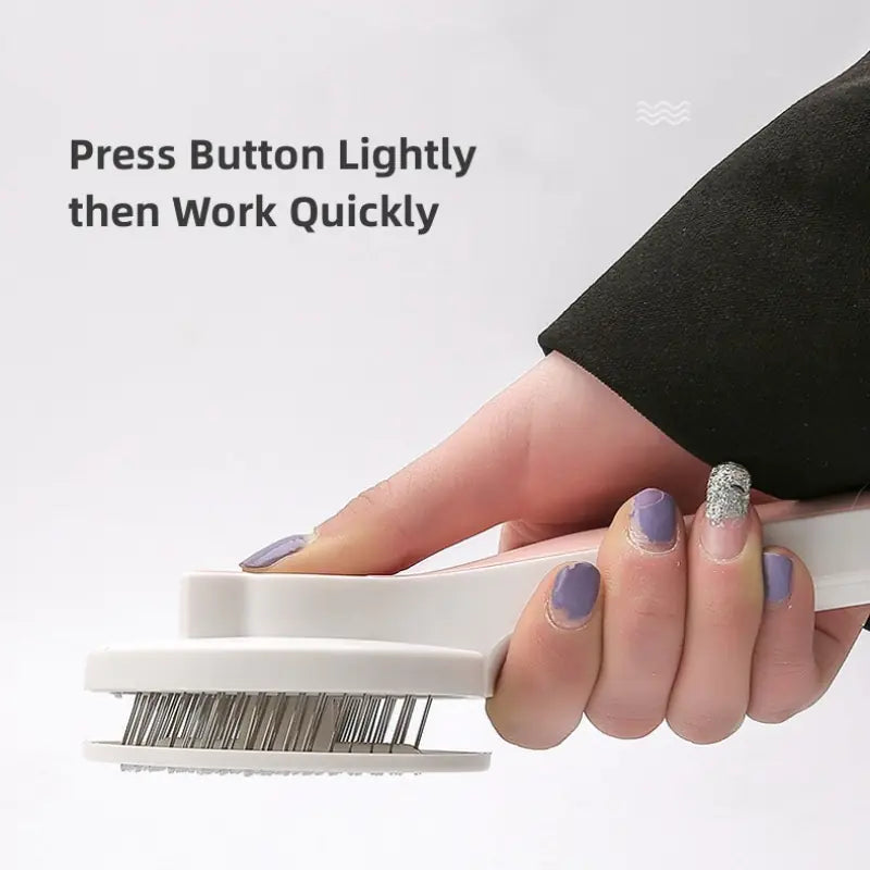 Self-Cleaning Pet Brush
