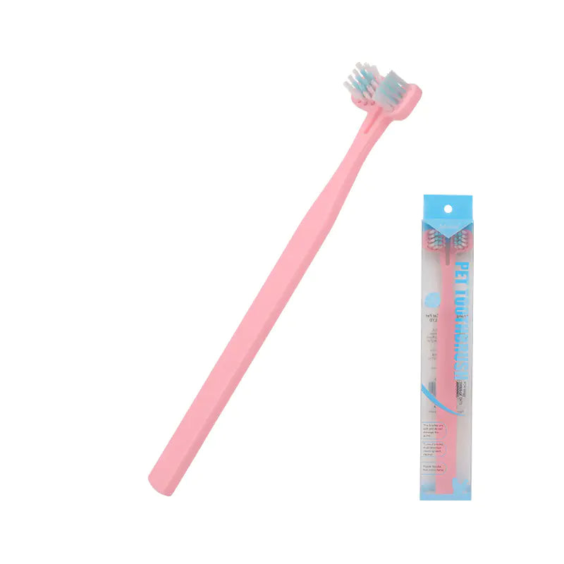 Double-Head Dog and Cat Toothbrush - Four Colors - In Paw Store