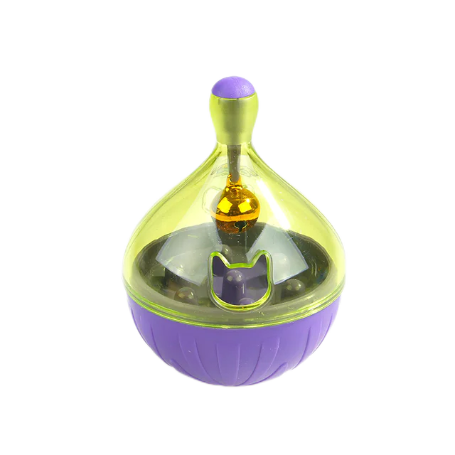 Interactive Cat Food Tumbler Toy and Feeder Ball - In Paw Store