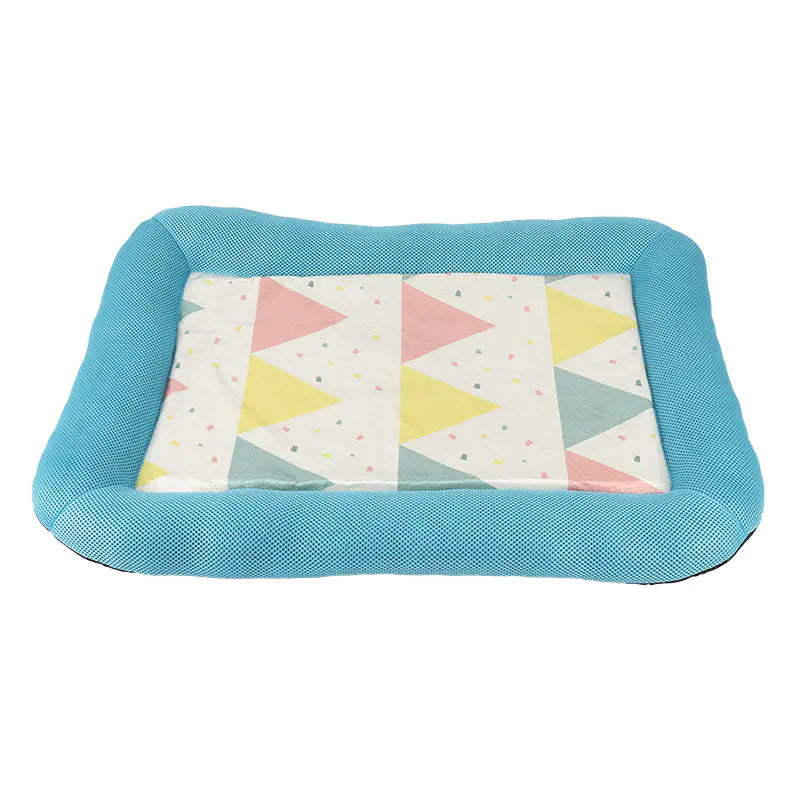 Summer Pet Ice Silk Dog Mat