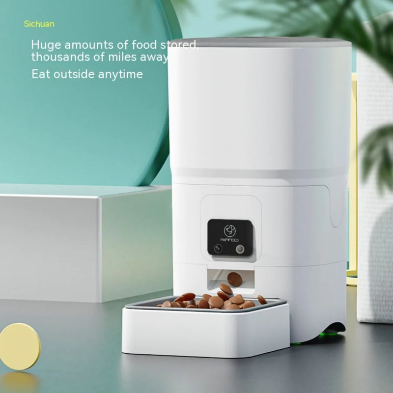 6L Smart Automatic Pet Feeder with Remote WiFi Control - In Paw Store