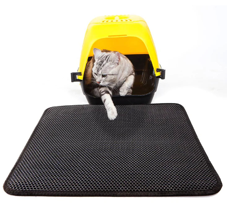 EVA Double Layer Cat Litter Mat for Pet Cleaning - In Paw Store